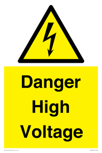 Danger High Voltage